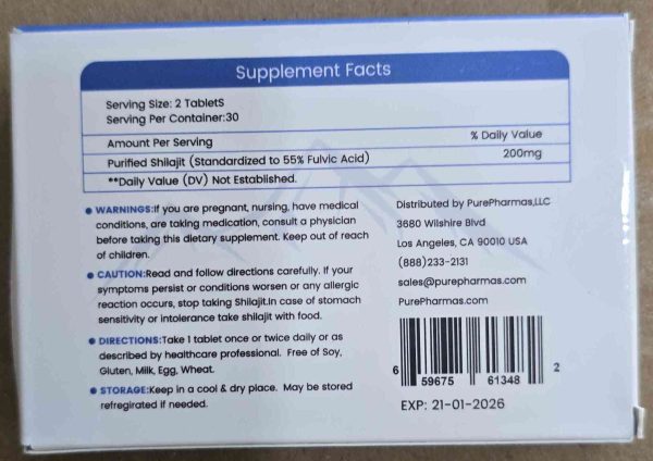 Shilajit Tablets - Image 3